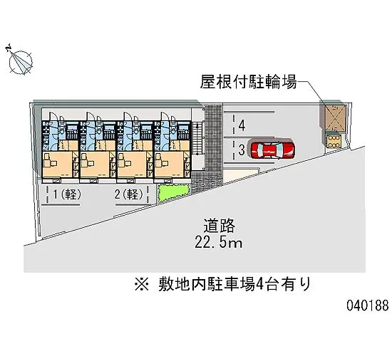 知立市牛田町 月極駐車場
